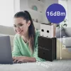 Belaidis Mini USB Wi-Fi adapteris QOLTEC 57007 – vienos juostos 2,4 GHz, iki 150 Mbps, vidinė antena