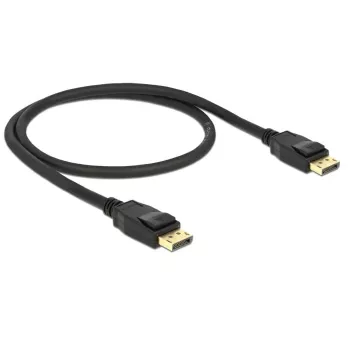 DisplayPort kabelis DeLOCK 85506 0,5 m Juoda