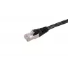 Extralink LAN Patchcord Kat.5e RJ-45 F/UTP 0,5 m Juoda