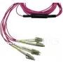 BlueOptics X66205-1-BO InfiniBand šviesolaidinis kabelis 1 m MPO 4x LC OM4