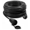 VERTEX PZO50M Įtraukiamas ilginimo kabelis 50 m 3x2,5 mm Juodas