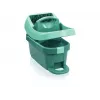 Leifheit grindų valymo rinkinys su kibirėliu Professional XL Green 55096