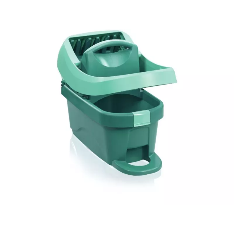 Leifheit grindų valymo rinkinys su kibirėliu Professional XL Green 55096