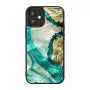 Apsauginis dėklas iKins Apple iPhone 12 mini – akvamarino agatas