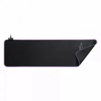 L33T Gaming 160406 Asar Bardagi XXL RGB žaidimų kilimėlis, greitas paviršius, 920 x 294 x 3 mm, juodas