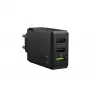 Green Cell CHARGC03 sieninis įkroviklis 30W 3 USB juodas