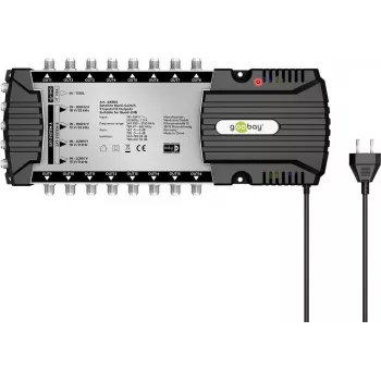 Goobay palydovinis multiswitch 9 įėjimai/16 išėjimai (64884)