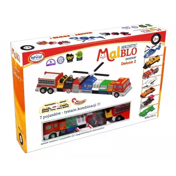 Transporto priemonių rinkinys Popular Playthings Magnetic Mix or Match