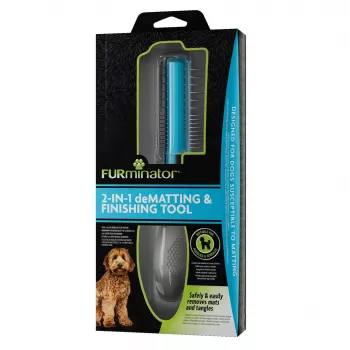 FURminator 2 in 1 – šunų kailio išnarpliojimo ir formavimo įrankis