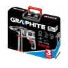Grąžtas Graphite 58G725 3000 aps./min. Pilkas su raktu