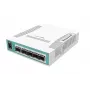 Mikrotik CRS106-1C-5S tinklo jungiklis Gigabit Ethernet (10/100/1000) su PoE, baltas