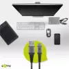 Goobay 49297 USB kabelis juodas