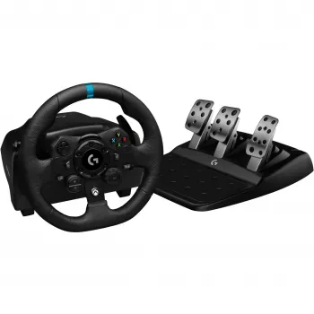 LOGITECH G923 SE Vairo ir Pavarų Perjungiklio Rinkinys, Xbox Series X|S, Xbox One ir PC - Juodas - USB