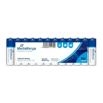 Baterija šarminė AA 1,5V / 24 vnt. MRBAT106 Mediarange