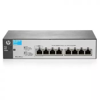 Hewlett Packard Enterprise 1810-8G jungiklis — 8 Gigabit Ethernet prievadai, nevaldomas