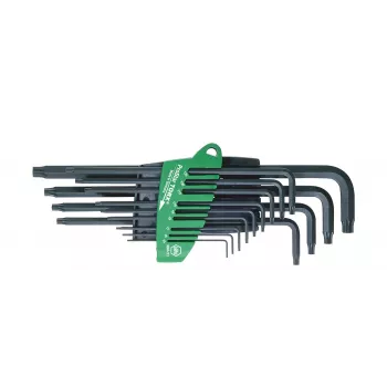 L-torx raktų rinkinys Wiha 24312 (T5–T50, 13 vnt.)