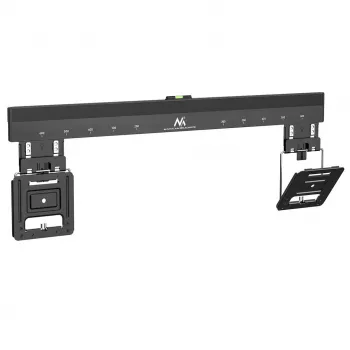 Maclean MC-481 itin plokščias TV laikiklis sieniniam montavimui, 37-80 colių, plokštiems ir lenktiems, iki 75 kg, VESA 600x400