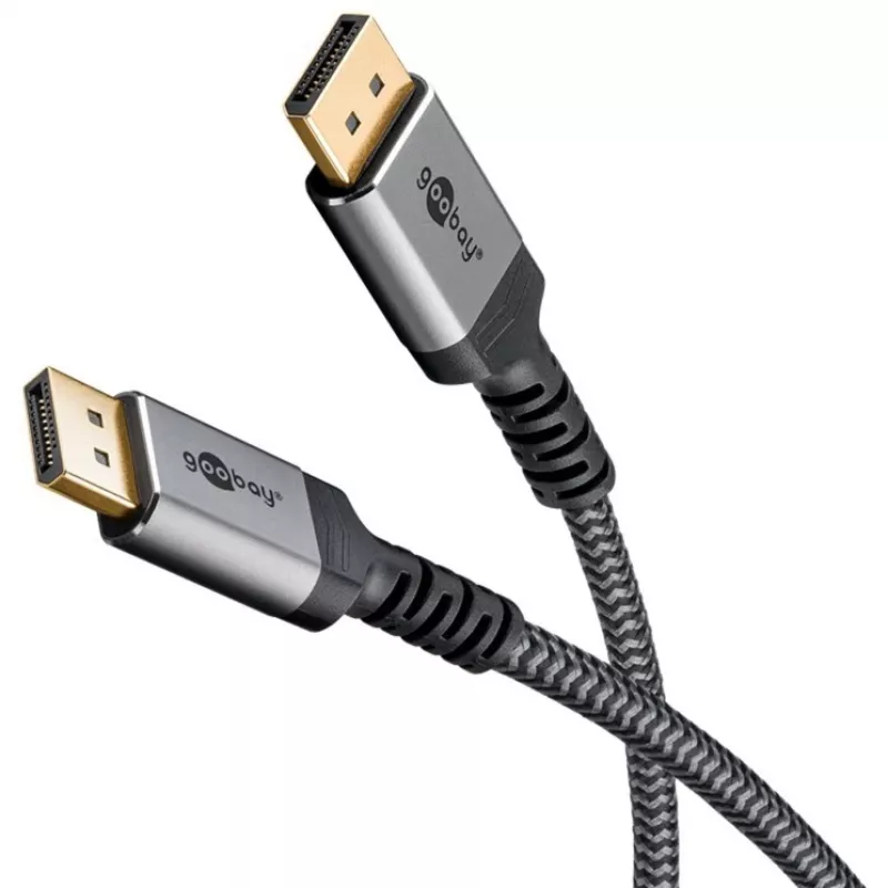Pro DisplayPort 1.4 Sleeved - Ekrano laidas - 3m - Juoda