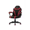 Žaidimų kėdė vaikams Huzaro Ranger 1.0 Red Mesh, juoda, raudona