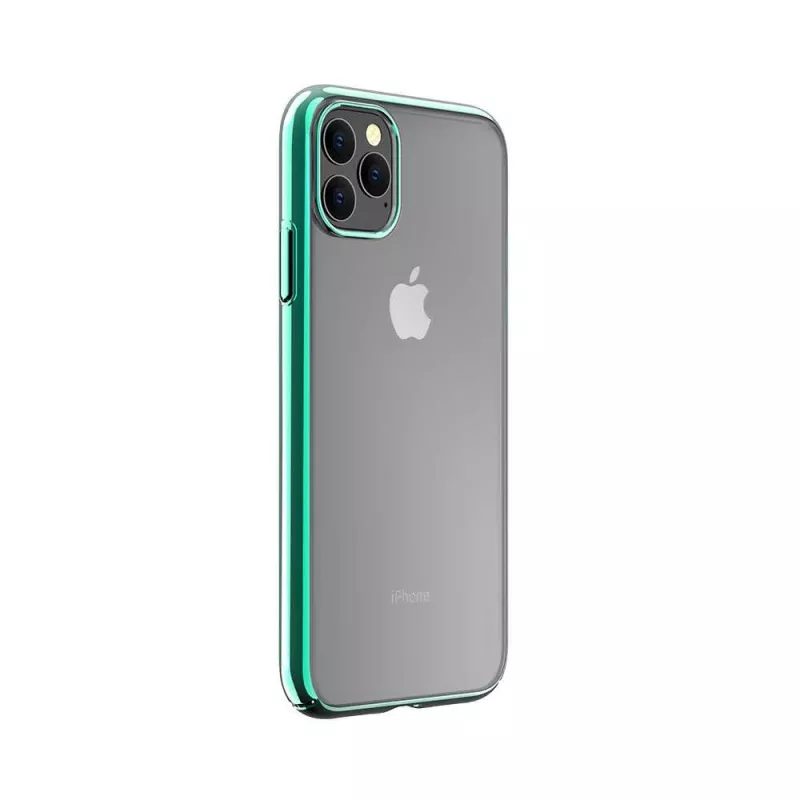 Apsauginis dėklas Devia Glimmer iPhone 11 Pro, žalias, PC nugara