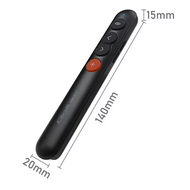 Lazerinis rodyklės pristatymo įrenginys 4v1 USB 3.0 2.4GHz 30m