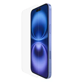 Apsauginis stiklas Belkin ScreenForce iPhone 16 Plus antibakterinis grūdintas stiklas