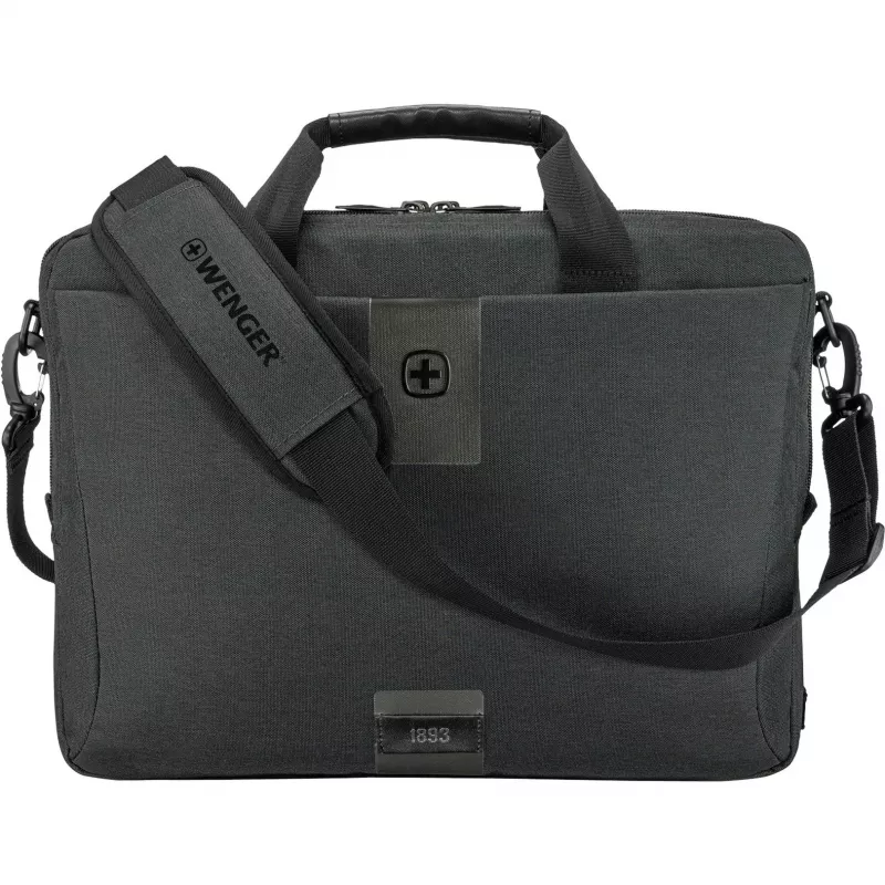 Portfelis Wenger SwissGear MX Eco Brief 40,6 cm 16 colių pilkas