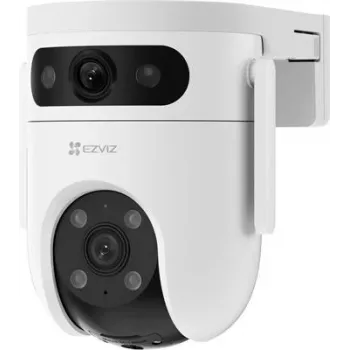 IP stebėjimo kamera EZVIZ H9c Dual 3K kupolinė, 2880×1620, lauke, laidinė ir belaidė, PoE/DC 12V, „MicroSD“ iki 512 GB