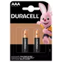 Šarminė baterija Duracell Basic MN2400 AAA – 2 vnt., vienkartinės, mažos ir vidutinės galios įrenginiams