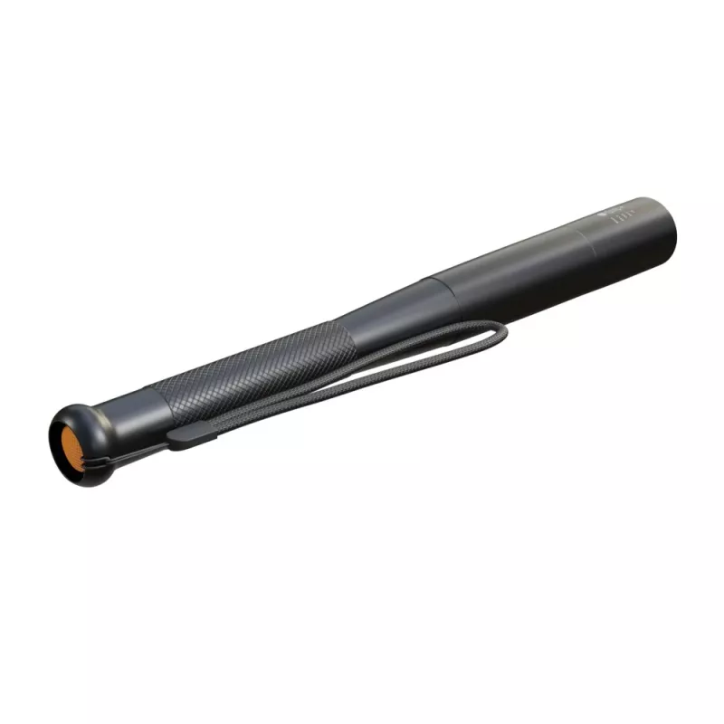 Rankinis žibintuvėlis Extralink EX.30851, SMD LED 10W, aliuminio korpusas, AA 1,5V, 290×30×30 mm, juodas