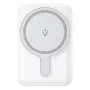 Powerbank Vention FHSW0 5000 mAh belaidis įkrovimas 3 A USB-C baltas