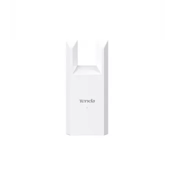 Tinklo stiprintuvas TENDA T10 2,4 GHz Wi‑Fi 4, 300 Mbps, 2 išorinės antenos, 1x RJ-45, baltas