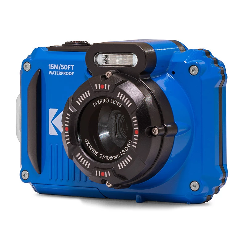 Vandeniui atspari kamera Kodak WPZ2 (mėlyna)