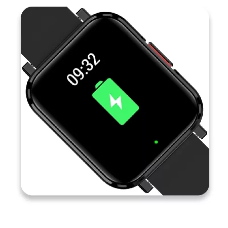 Išmanusis laikrodis myPhone Watch LS Black, 1.85 colių IPS