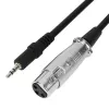 Laidinis kompiuterinis mikrofonas MEDIA-TECH MT397K su XLR įėjimu, stalinis stovas, 2,4 m laidas, 20–20000 Hz, -32 dB jautrumas