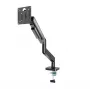 Gembird MA-DA1-04 Pilno judesio stalo monitoriaus laikiklis, 17 inch-32 inch, juodas