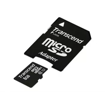 Transcend Premium microSDHC 32GB UHS-I U1 atminties kortelė su SD adapteriu