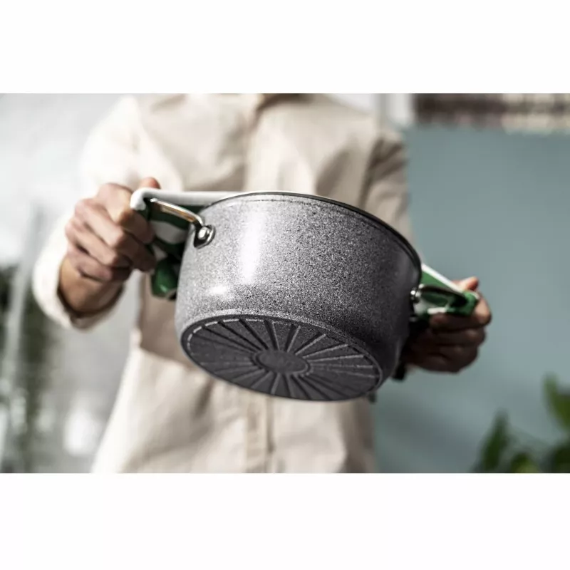 Puodas BALLARINI 75002-826-0 2.67 L Apvalus Pilkas