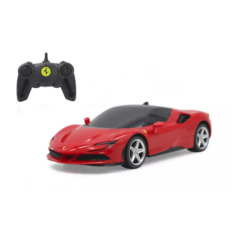 Radijo bangomis valdomas automobilis Jamara Ferrari SF90 Stradale 1:24