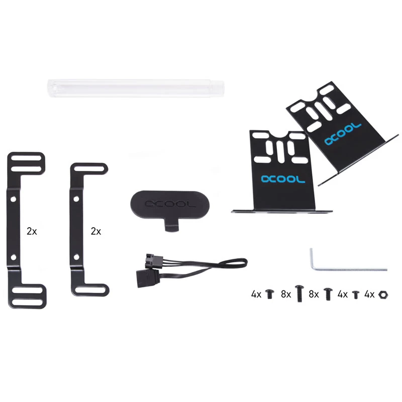 Siurblys ir rezervuaras Alphacool 15381 Akrilas Aliuminis Plastikas Juodas Skaidrus