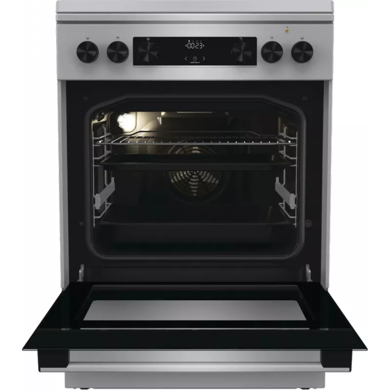 Gorenje GKS6C71XF Laisvai pastatoma viryklė su orkaite Sidabrinė