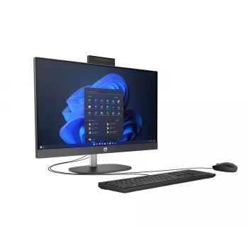 Viename kompiuteryje HP ProOne 240 G10 23,8 col. FHD IPS, AMD Ryzen 7 5825U, 16 GB DDR5 5600, 512 GB SSD, IR 5 MP internetinė kamera, Windows 11 Pro