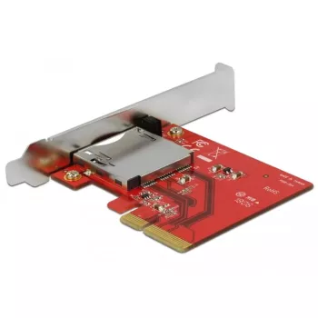 DeLOCK PCI Express > 1x išorinis CFexpress lizdas - Kortelių skaitytuvas (CF) - PCI Express x4 3.0 (91748)