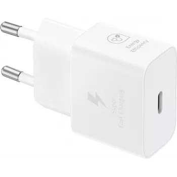Samsung EP-T2510XWEG 25W USB-C greitas įkroviklis, USB-C išvestis