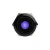 DimasTech Vandalism Switch/Button 19mm Blackline Dot RGB PD218 – Atsparus vandalizmui mygtukas su RGB foniniu apšvietimu