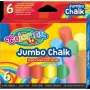 Spalvota kreida Colorino Kids JUMBO 6 spalvų