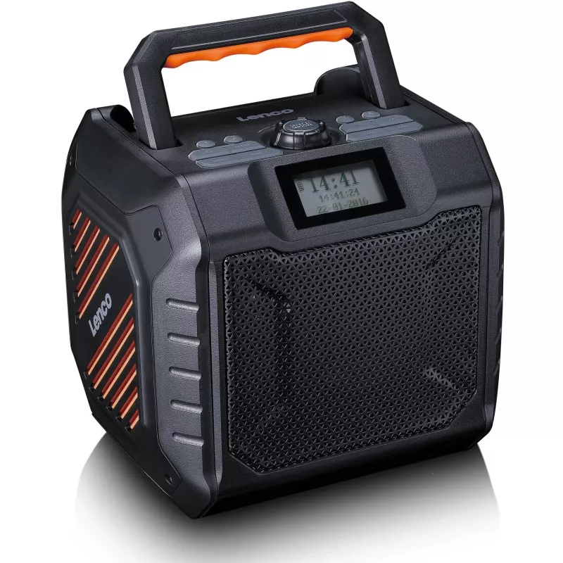 Nešiojamas skaitmeninis radijas Lenco ODR-160GY pilka FM/AM