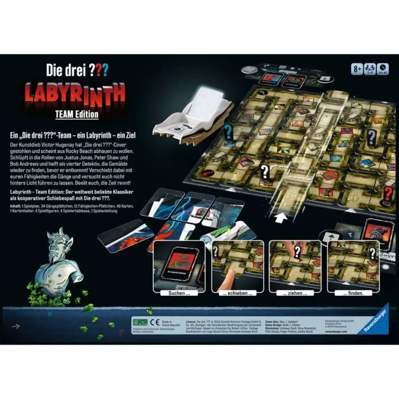 Die drei Labyrinth - Komandinė versija, Stalo žaidimas