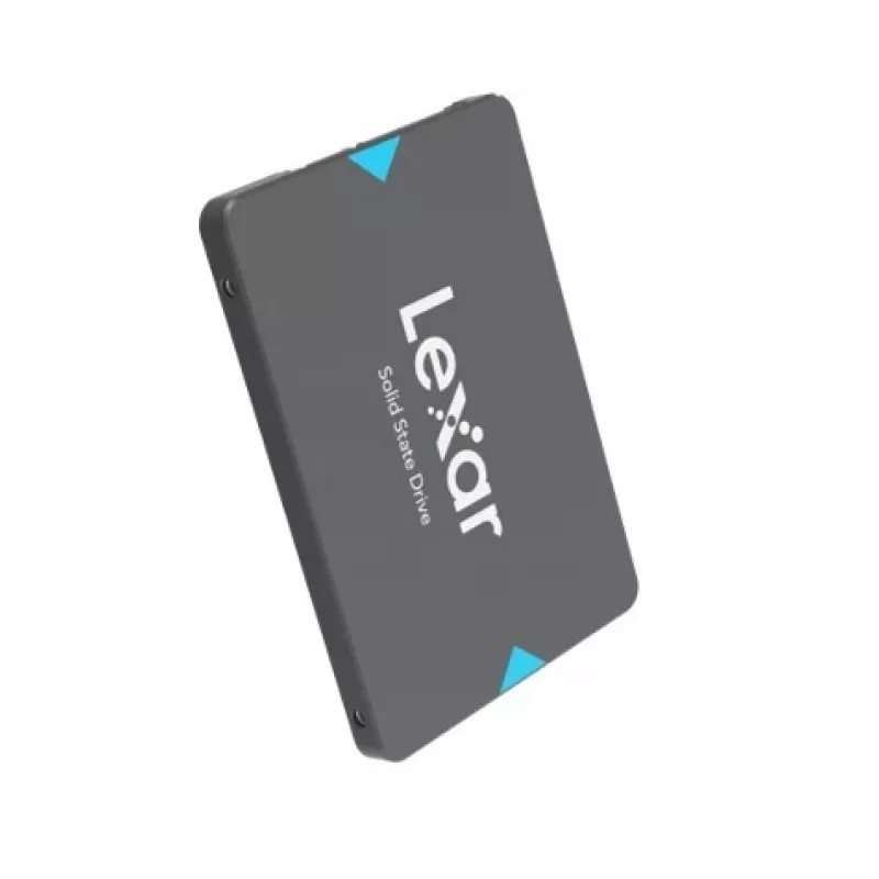 2,5 colio SATA III SSD Lexar NQ100 1 TB — 550 MB/s skaitymas, 6 Gbit/s perdavimas