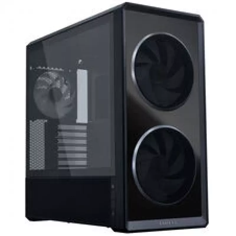 Lian Li LANCOOL 217 INF PC korpuso rinkinys + 3x UNI FAN SL-INF 120 Reverse Blade ventiliatorius - juoda